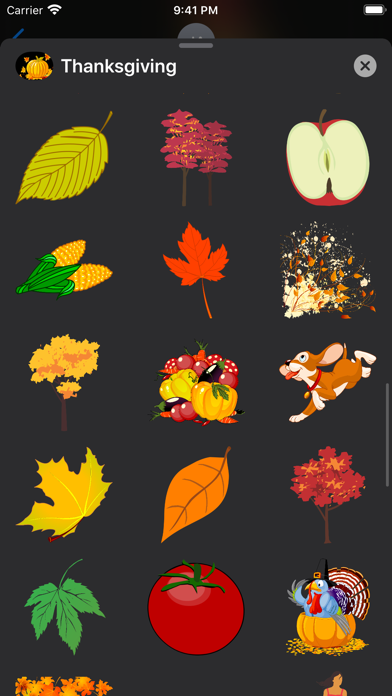 Thanksgiving Stickers & Emojis screenshot 4