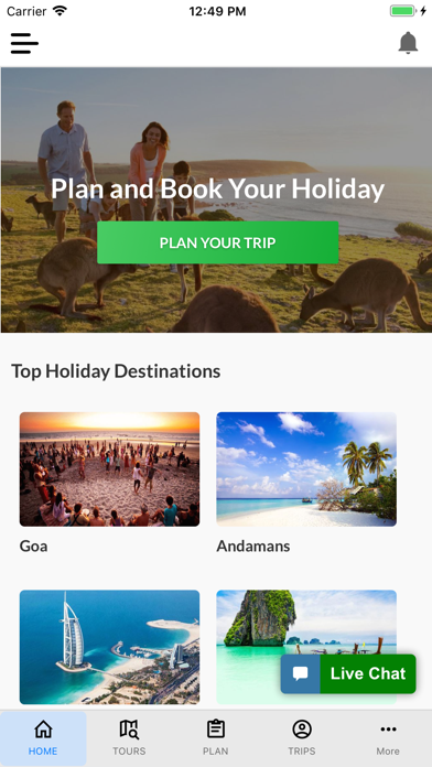 Screenshot #1 pour TripFactory