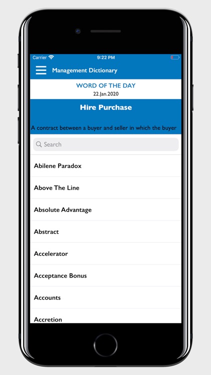 Management Dictionary