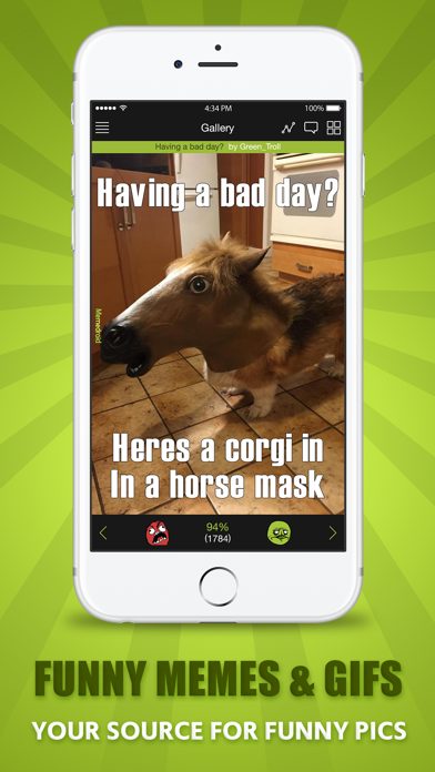 Memedroid Pro: Memes & Gifsのおすすめ画像1