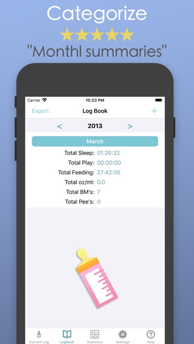 Baby Log & Breast Feeding App.のおすすめ画像3