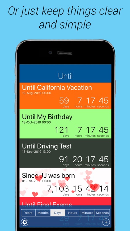 Until Countdown & up to events screenshot-4
