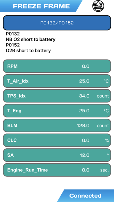 Ural Motorcycles OBD Screenshot