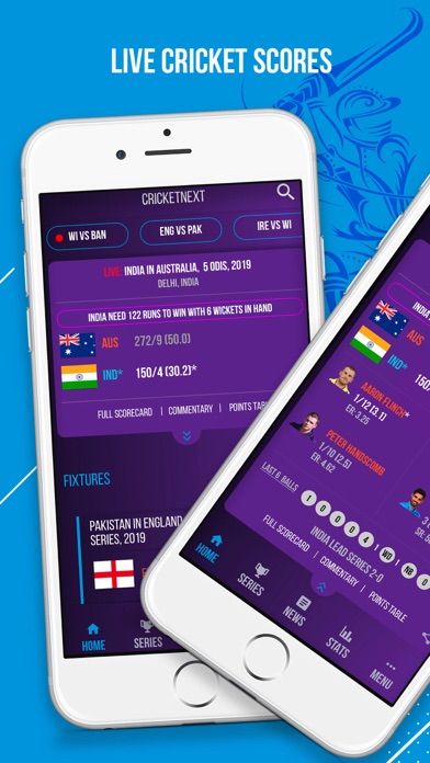 CricketNext: Live Score & News Screenshot