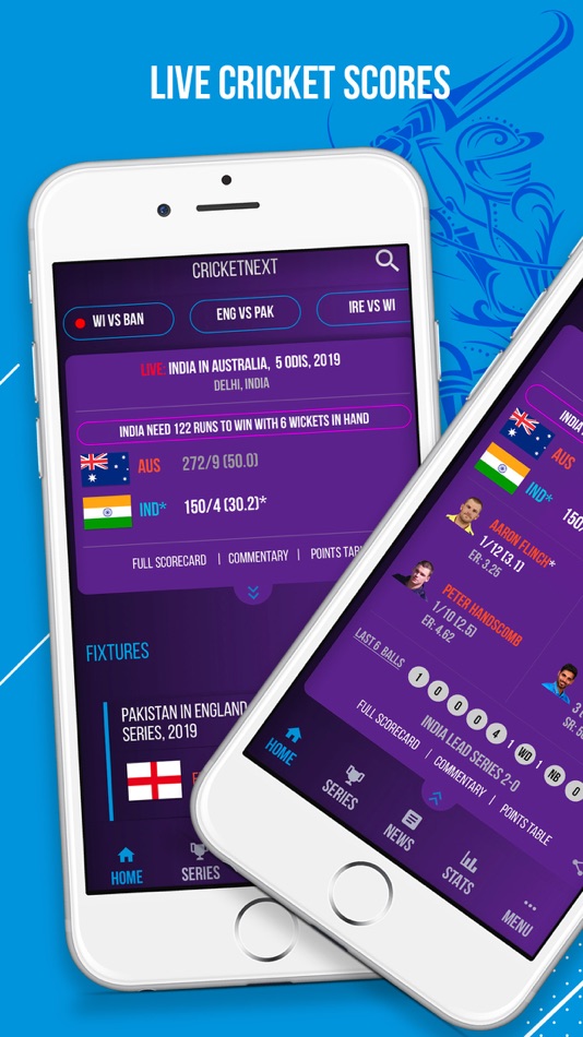 CricketNext: Live Score & News - 4.4 - (iOS)