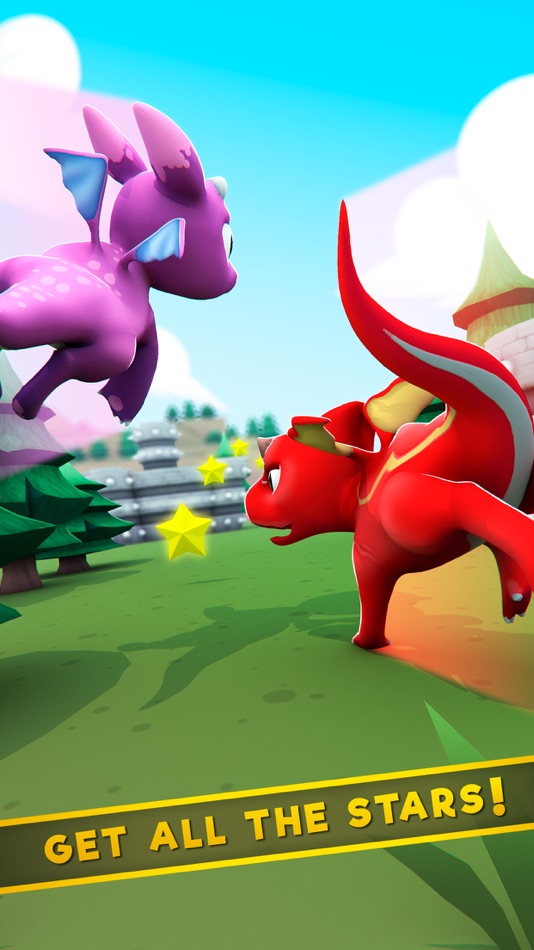 #2. Dragons Land Tiny Merge Island (iOS) Oleh: Miguel Martin Ibarreta