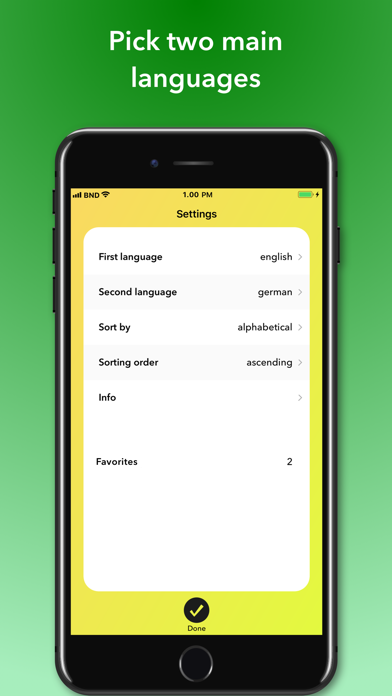 Bird Names Dictionary Screenshot