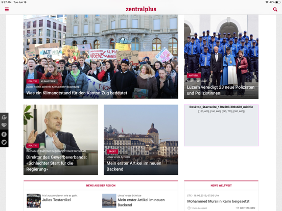 Screenshot #4 pour zentralplus
