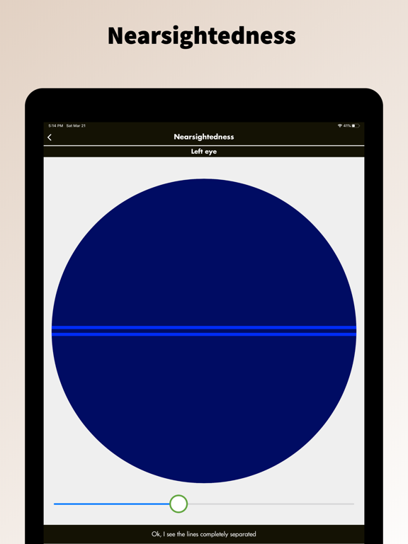 Screenshot #6 pour Eye Meter