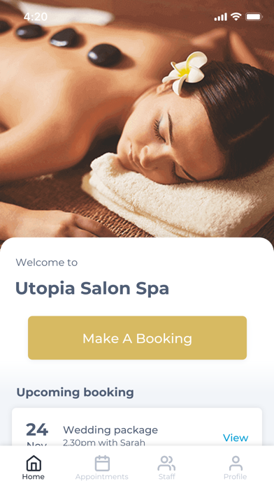 Screenshot #1 pour Utopia Salon Spa
