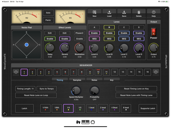 Screenshot #4 pour EvolverFX AUv3 Audio Plugin