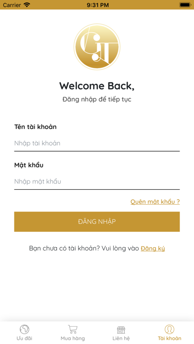 App screenshot