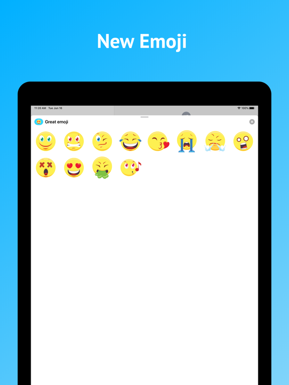 Screenshot #4 pour Autocollant Emoji for Messages