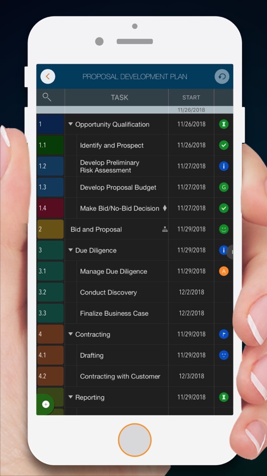 #2. QuickPlan - Project Gantt Plan (iOS) De: 皓 李