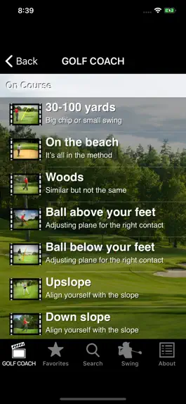 Game screenshot Golf Coach by Dr Noel Rousseau apk