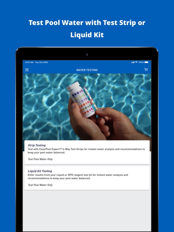 Pool Time ClearPool Expert™ iPad screenshot 2 - Utilities app