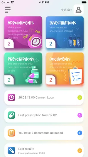 icMED.Mobile screenshot 1