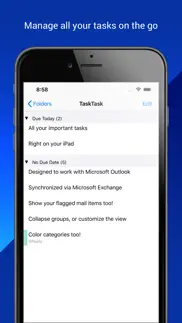 tasktask for outlook tasks iphone screenshot 1