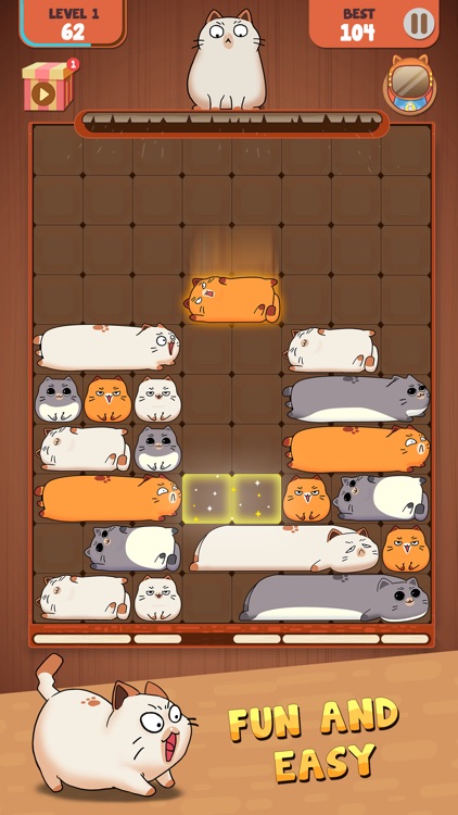 Haru Cats: Slide Block Puzzle screenshot-7