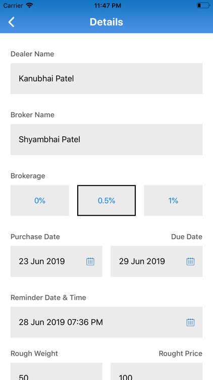 Diamond Stock Management screenshot-4