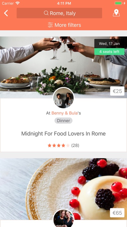 Eatwith - Food experiences