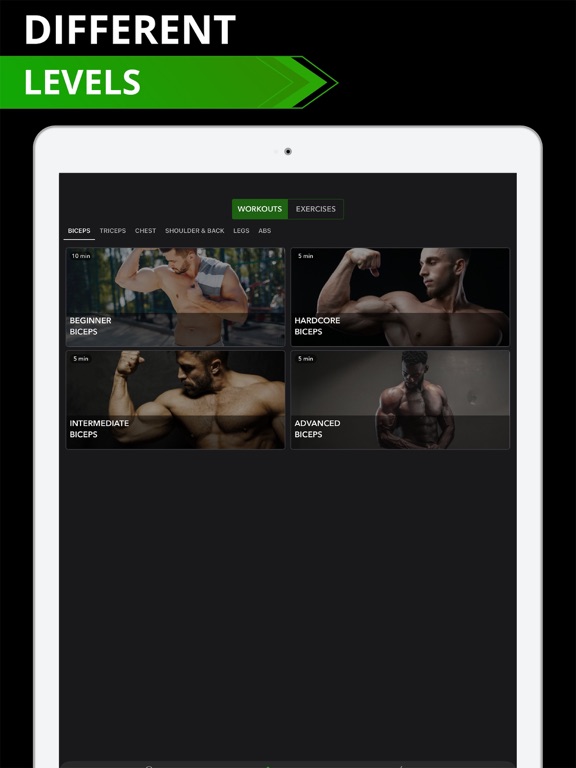 Six Pack Abs - Workout Routine iPad screenshot 6 - Health & Fitness app