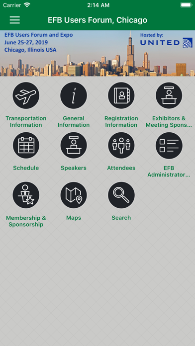 EFB Users Forum screenshot