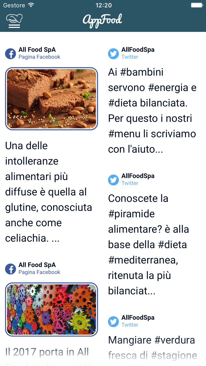 APP FOOD - All Food SpA