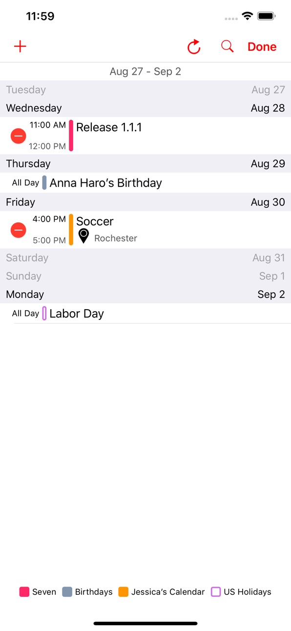 iPhone screenshot