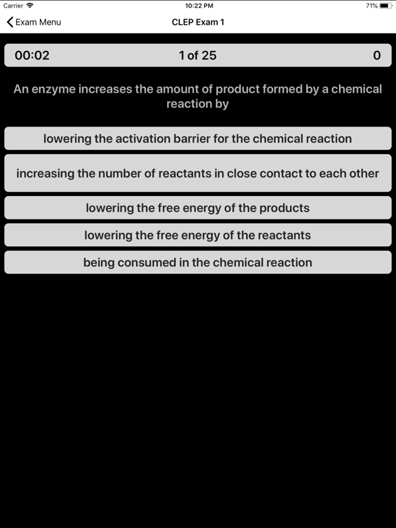 Screenshot #5 pour CLEP Natural Science Prep