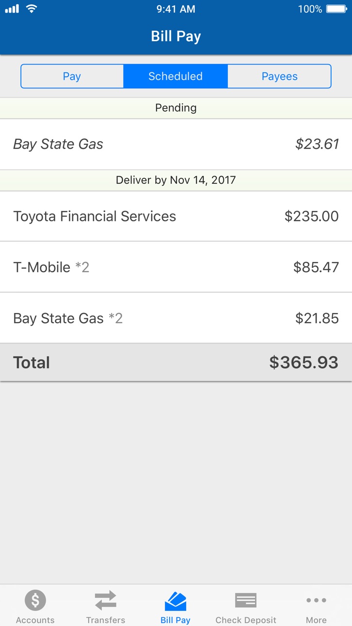 iPhone screenshot