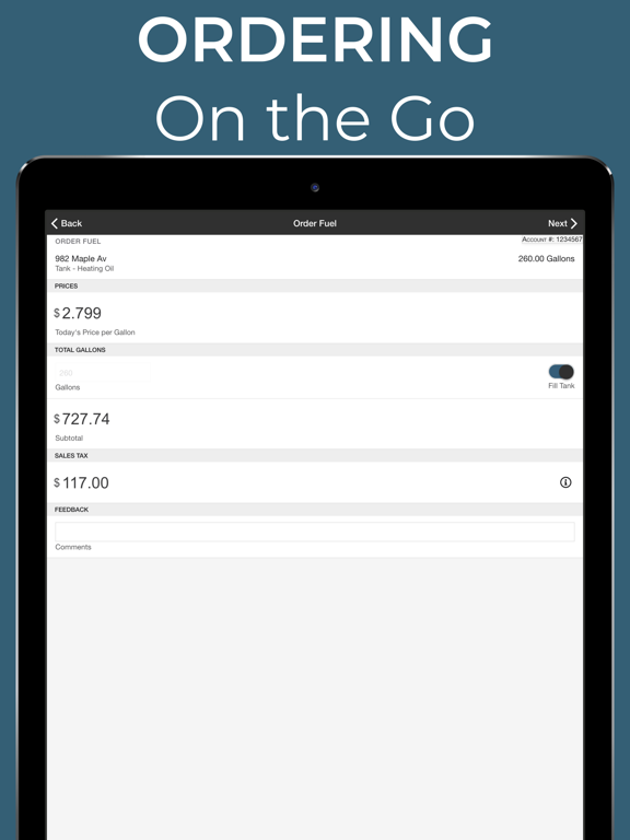 Combined Energy iPad screenshot 4 - Utilities app