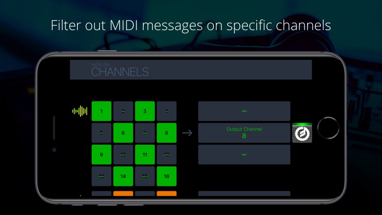 Midiflow Channels (Audiobus)