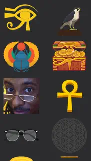 young pharaoh emoji pack! iphone screenshot 3