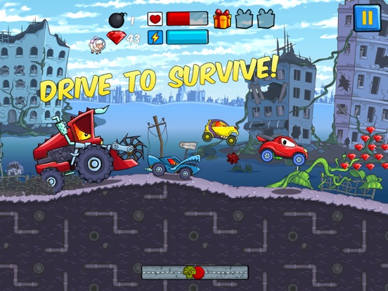 Screenshot #6 pour Car Eats Car - Apocalypse Race