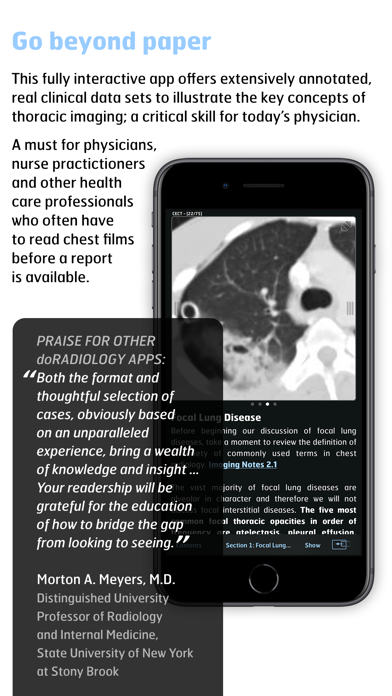 Radiology - Thoracic Imaging Screenshot