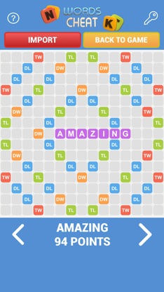 Solve Words Friends WWF Cheat screenshot 1
