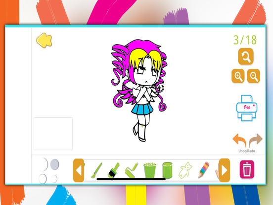 Screenshot #6 pour Toca Life Coloring Book Chibi