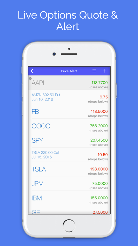 #8. Options Pro Screener (iOS) 由: Mobile Interactive LLC