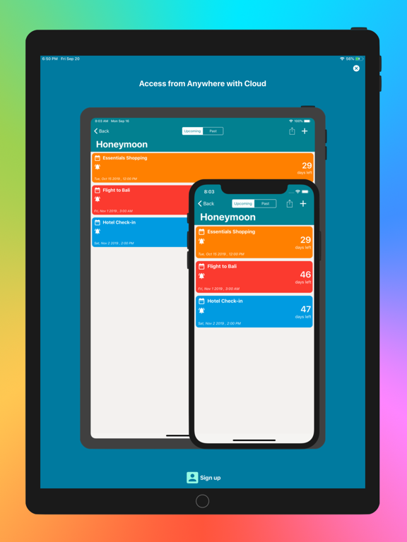 Glances+ iPad screenshot 3 - Productivity app