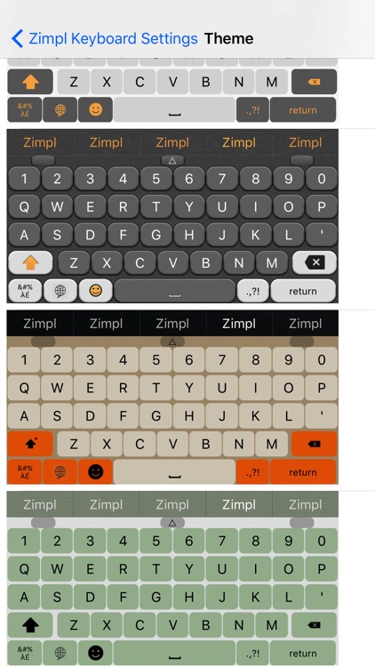 Zimpl Keyboard screenshot-4