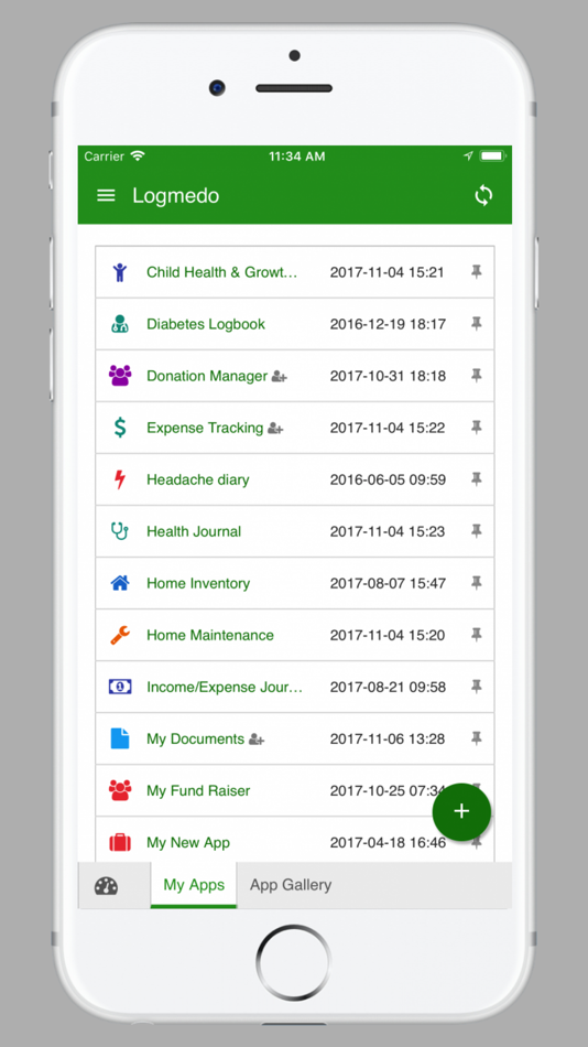 #1. Logmedo Database, Form Builder (iOS) 由: Roshan Shrestha