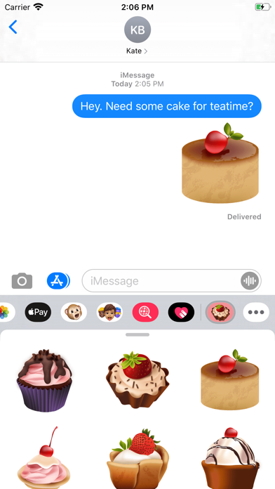 Screenshot #1 pour Premium Cake Stickers