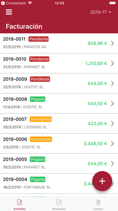Facturagest Screenshot