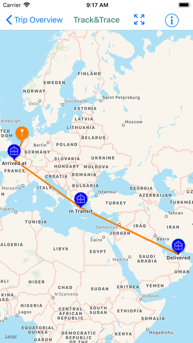 Screenshot #1 pour Xorandi Tracker