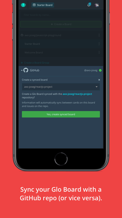 GitKraken Glo Boards screenshot 3