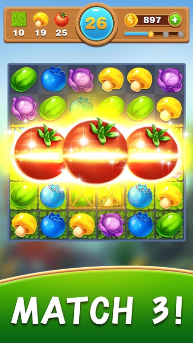 Fruit Jam - Match 3 toon screenshot 3