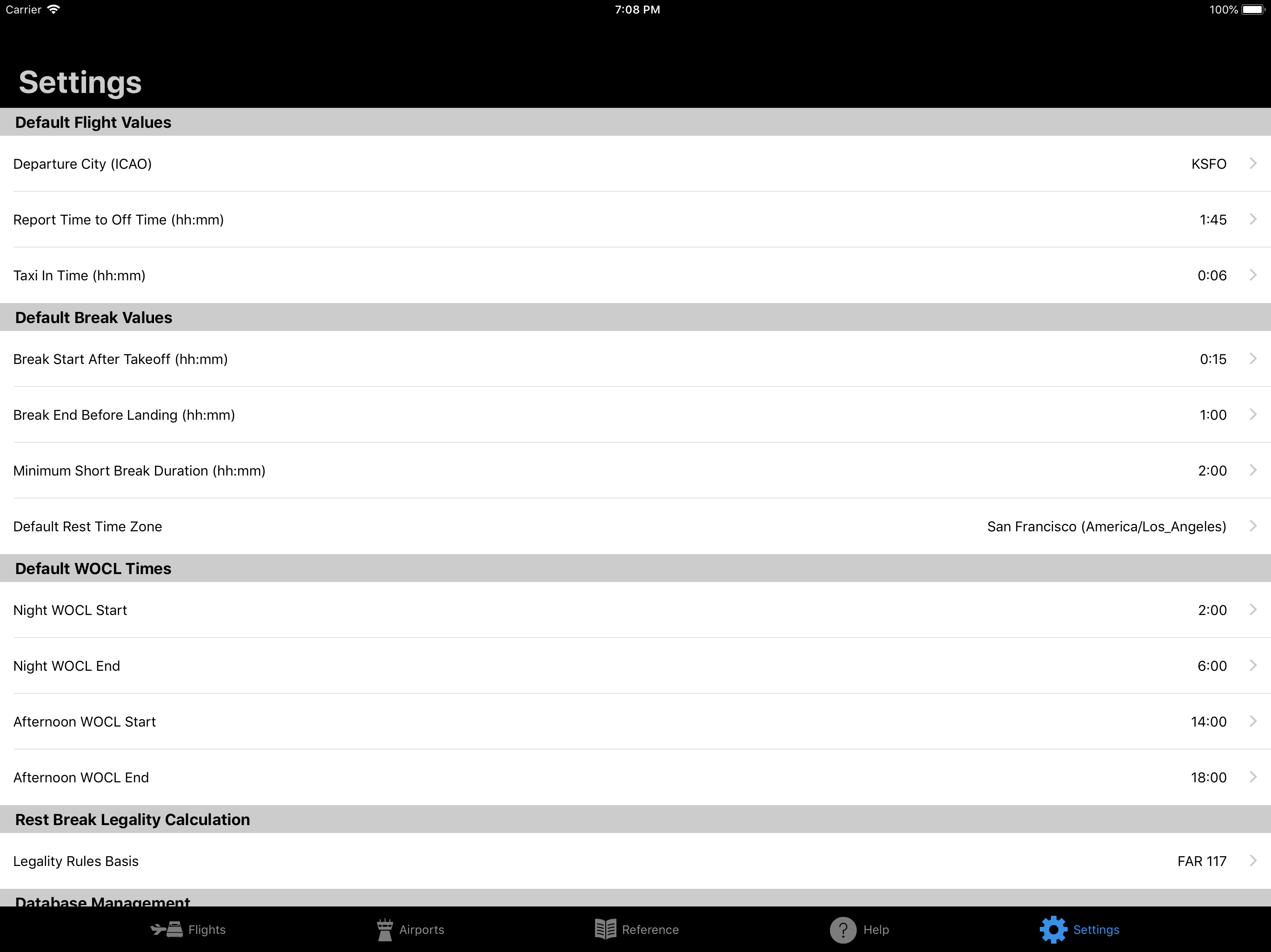 Rest Break Optimizer