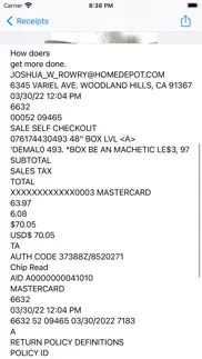 receipt elite iphone screenshot 3