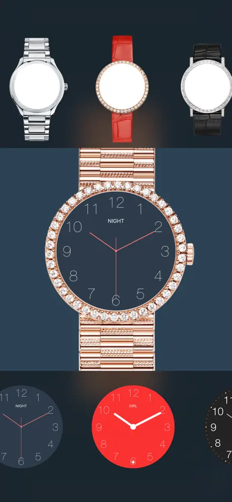 全屏时钟(表带款)